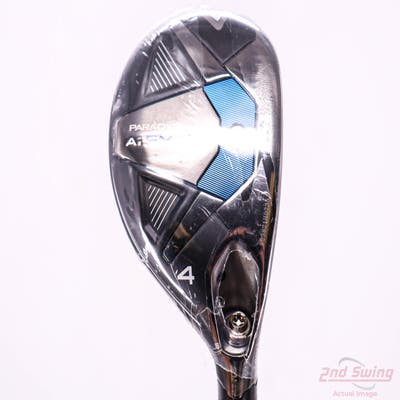 Mint Callaway Paradym Ai Smoke Hybrid 4 Hybrid 21° Aerotech SteelFiber fc75 Graphite Regular Right Handed 40.0in