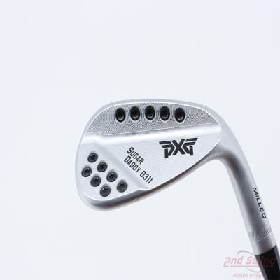 PXG 0311 Sugar Daddy Milled Chrome Wedge Gap GW 50° 10 Deg Bounce Mitsubishi MMT 90 Graphite Stiff Right Handed 36.25in