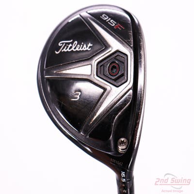 Titleist 915 F Fairway Wood 3 Wood 3W 16.5° Fujikura AIR Speeder 40 Graphite Stiff Right Handed 42.25in