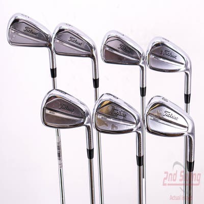 Titleist 2023 T200 Iron Set 5-PW AW True Temper AMT Black S300 Steel Stiff Right Handed 38.25in