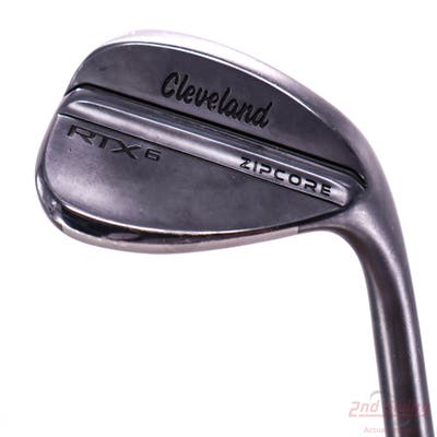 Cleveland RTX 6 ZipCore Black Satin Wedge Sand SW 56° 10 Deg Bounce Dynamic Gold Spinner TI Steel Wedge Flex Right Handed 35.5in