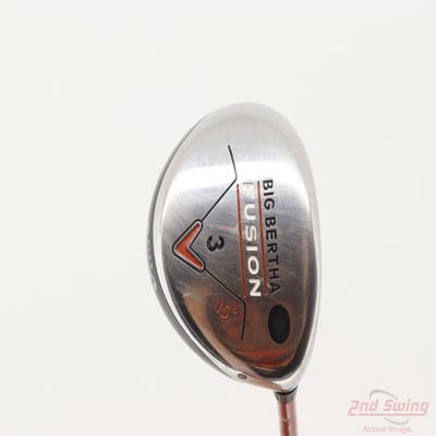 Callaway Big Bertha Fusion Fairway Wood 3 Wood 3W 15° Callaway Aldila NVS Graphite Regular Right Handed 43.5in