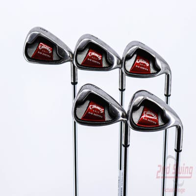 Callaway 2008 Big Bertha Iron Set 6-PW Callaway Big Bertha Steel Steel Regular Right Handed 37.5in