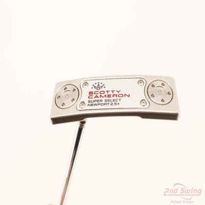 Titleist Scotty Cameron Super Select Newport 2.5 Plus Putter Steel Left Handed 34.0in