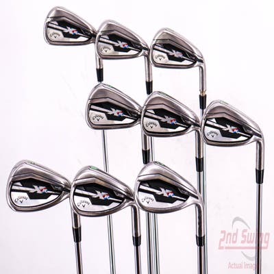 Callaway XR Iron Set 4-PW AW SW True Temper Speed Step 80 Steel Stiff Right Handed 40.0in