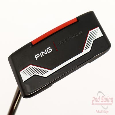 Ping 2021 Kushin 4 Putter Strong Arc Steel Left Handed Black Dot 35.0in