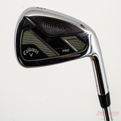 Callaway Mavrik Pro Single Iron 5 Iron Stock Steel Shaft Steel Stiff Right Handed 38.25in