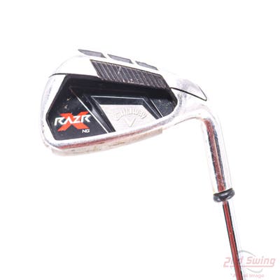 Callaway Razr X NG Single Iron Pitching Wedge PW Callaway Stock Steel Steel Uniflex Right Handed 35.25in