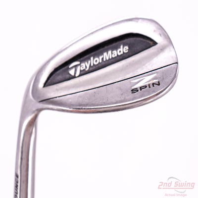 TaylorMade Z Spin Wedge Lob LW 60° 6 Deg Bounce Stock Steel Shaft Steel Wedge Flex Left Handed 35.25in