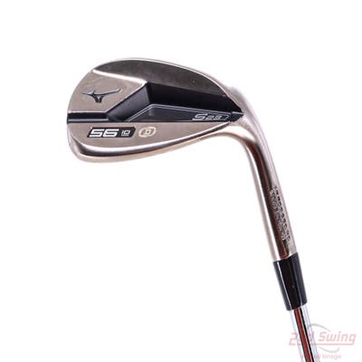 Mizuno S23 Copper Cobalt Wedge Sand SW 56° 10 Deg Bounce D Grind FST KBS Hi-Rev 2.0 Steel Wedge Flex Right Handed 35.5in