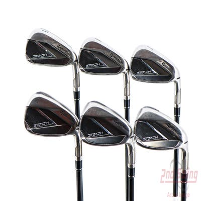 TaylorMade Stealth Iron Set 5-PW Fujikura Ventus Red 5 Graphite Senior Right Handed 38.5in