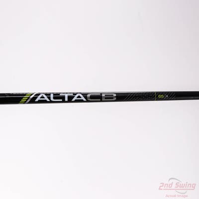 Used W/ Ping RH Adapter Ping ALTA CB 65 Black Fairway Shaft Regular 41.25in