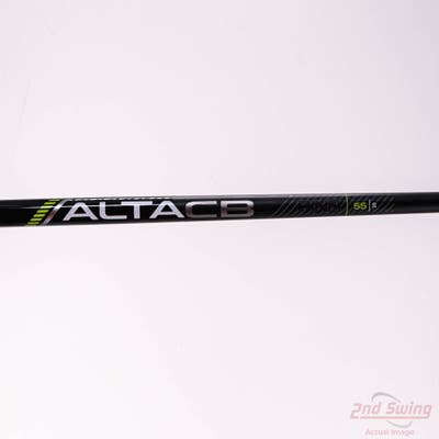 Used W/ Ping RH Adapter Ping ALTA CB 55 Black Driver Shaft Stiff 44.5in