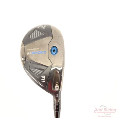 Callaway Paradym Ai Smoke TD Fairway Wood 3 Wood 3W 15° MCA Tensei AV-XLINK Blue 75 Graphite Stiff Right Handed 43.75in