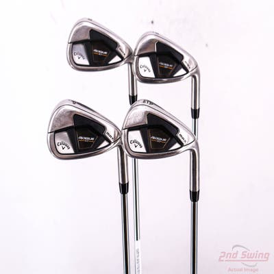 Callaway Rogue ST Max 24 Iron Set 8-PW AW True Temper Elevate MPH 95 Steel Stiff Right Handed 36.5in