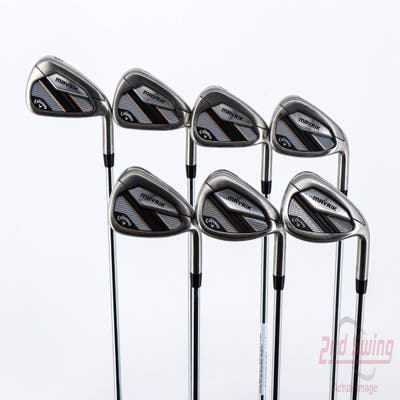 Callaway Mavrik Iron Set 5-PW AW True Temper XP 95 Black S300 Steel Stiff Right Handed 38.5in