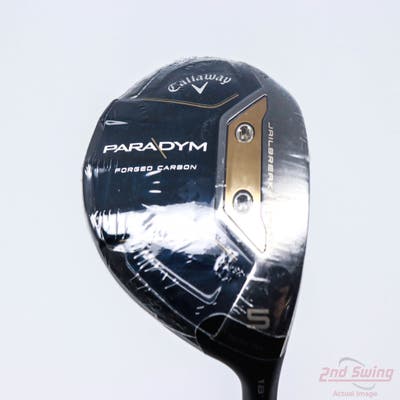 Mint Callaway Paradym Fairway Wood 5 Wood 5W 18° PX HZRDUS Silver Gen4 60 Graphite Stiff Right Handed 42.75in