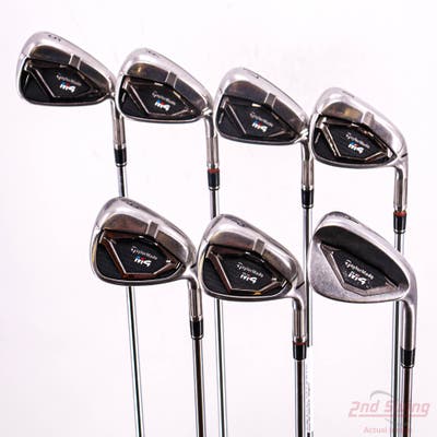 TaylorMade M4 Iron Set 5-PW AW FST KBS MAX 85 Steel Regular Right Handed +3/4"