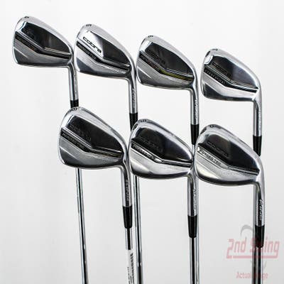 Mint Cobra 2022 KING Forged Tec Iron Set 4-PW FST KBS $-Taper Lite Steel Stiff Right Handed 38.25in