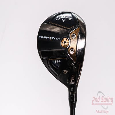 Callaway Paradym Triple Diamond Fairway Wood 3 Wood 3W 13.5° Mitsubishi Kai'li White 70 Graphite Stiff Right Handed 43.0in