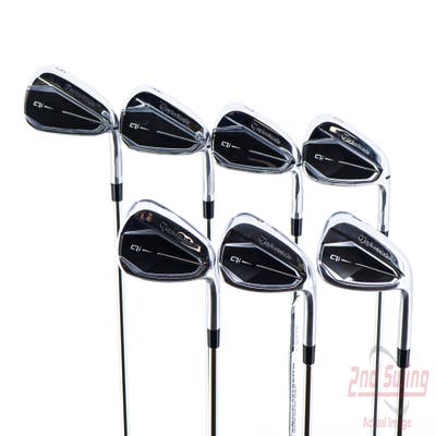 TaylorMade Qi Iron Set 5-PW AW FST KBS MAX 85 MT Steel Regular Right Handed 38.5in