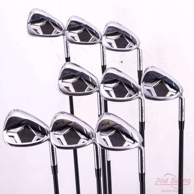 Ping G430 Iron Set 6-PW AW GW SW LW ALTA CB Black Graphite Regular Right Handed Black Dot +1/2"