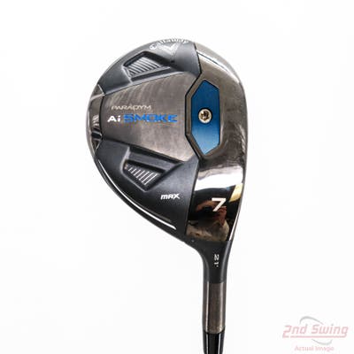 Callaway Paradym Ai Smoke Max Fairway Wood 7 Wood 7W 21° MCA Tensei AV-XLINK Blue 65 Graphite Stiff Right Handed 42.25in