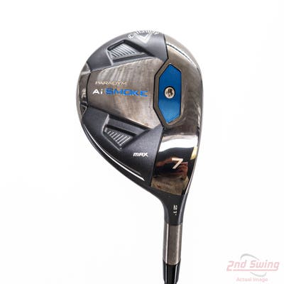 Callaway Paradym Ai Smoke Max Fairway Wood 7 Wood 7W 21° MCA Tensei AV-XLINK Blue 65 Graphite Regular Right Handed 42.25in