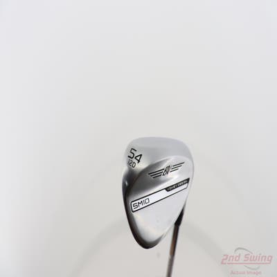 Titleist Vokey SM10 Tour Chrome Wedge Pitching Wedge PW 54° 12 Deg Bounce D Grind Titleist Vokey BV Steel Wedge Flex Right Handed 35.5in