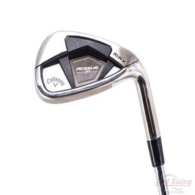 Callaway Rogue ST Max Single Iron Pitching Wedge PW True Temper Multi Step Lite Steel X-Stiff Right Handed 35.75in