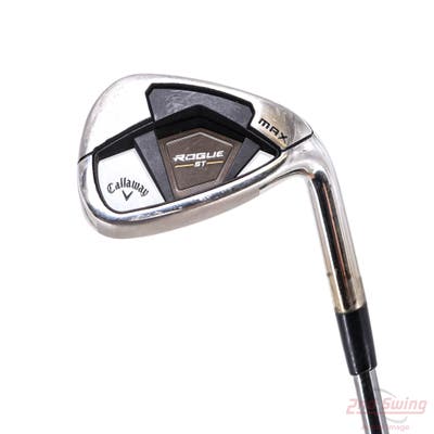 Callaway Rogue ST Max Single Iron Pitching Wedge PW Project X Catalyst 100 Steel Stiff Right Handed 35.25in