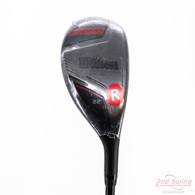 Mint Wilson Staff Dynapwr Hybrid 4 Hybrid 22° PX HZRDUS Smoke Red RDX 70 Graphite Regular Right Handed 40.0in