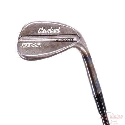 Cleveland RTX 6 ZipCore Tour Rack Raw Wedge Gap GW 52° 10 Deg Bounce Mid FST KBS $-Taper Black PVD Graphite X-Stiff Right Handed 36.25in