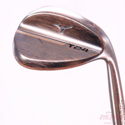 Mint Mizuno T24 Denim Copper Wedge Lob LW 58° 10 Deg Bounce V Grind Dynamic Gold Tour Issue S400 Steel Stiff Right Handed 35.75in