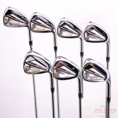 Wilson Staff Dynapwr Forged Iron Set 5-PW GW FST KBS Tour Lite Steel Stiff Right Handed 38.5in