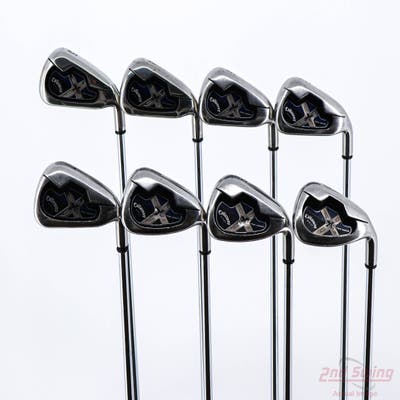 Callaway X-18 Pro Series Iron Set 3-PW Rifle Prescion Steel Stiff Right Handed 38.25in