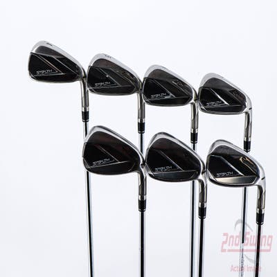 TaylorMade Stealth Iron Set 4-PW Nippon NS Pro Modus 3 Tour 105 Steel Regular Right Handed 38.0in