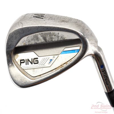 Ping 2015 i Single Iron Pitching Wedge PW Ping CFS Distance Steel Wedge Flex Right Handed Blue Dot 35.75in