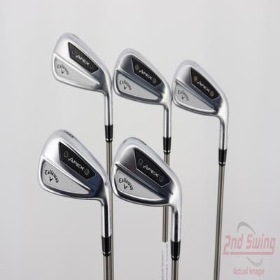 Callaway Apex Ai300 Iron Set 6-PW Aerotech SteelFiber fc80 Graphite Regular Right Handed 38.25in