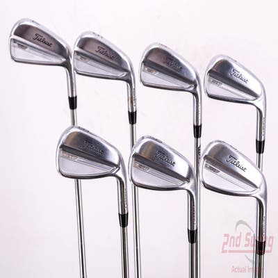 Titleist 2023 T100 Iron Set 4-PW True Temper AMT White X100 Steel X-Stiff Right Handed 38.0in