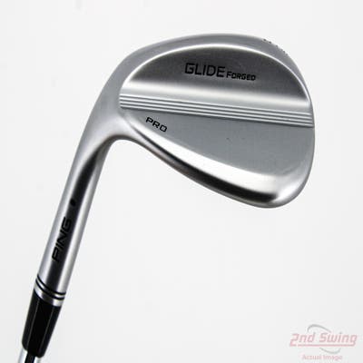 Ping Glide Forged Pro Wedge Lob LW 58° 10 Deg Bounce S Grind Z-Z 115 Wedge Steel Wedge Flex Left Handed Black Dot 35.5in