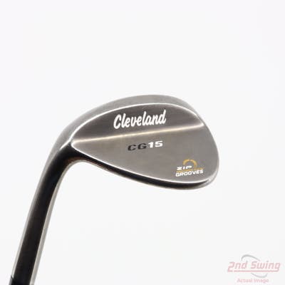 Cleveland CG15 Black Pearl Wedge Lob LW 60° 12 Deg Bounce Cleveland Traction Wedge Steel Wedge Flex Left Handed 36.25in