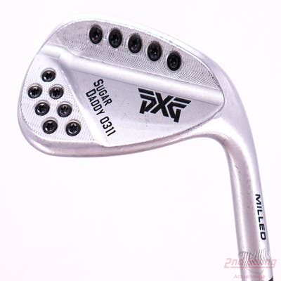 PXG 0311 Sugar Daddy Milled Chrome Wedge Sand SW 54° 10 Deg Bounce Mitsubishi MMT 60 Graphite Senior Right Handed 35.5in