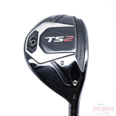 Titleist TS2 Fairway Wood 3 Wood 3W 15° Mitsubishi Tensei AV Blue 65 Graphite Stiff Right Handed 43.5in