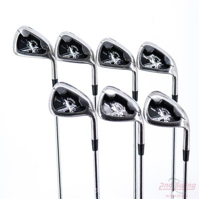 Callaway X-20 Tour Iron Set 4-PW Project X Flighted 6.0 Steel Stiff Right Handed +1/4"