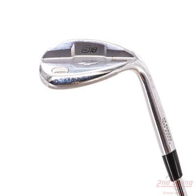 Mizuno S18 White Satin Wedge Lob LW 60° 8 Deg Bounce True Temper Dynamic Gold Steel Wedge Flex Right Handed 35.5in