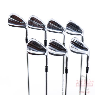 TaylorMade P-790 Iron Set 5-PW AW FST KBS Tour C-Taper 120 Steel Stiff Right Handed 38.0in