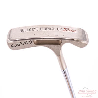 Titleist Scotty Cameron Bulls Eye Platinum Flange Putter Straight Arc Steel Right Handed 35.0in