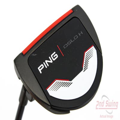 Ping 2021 Oslo H Putter Slight Arc Graphite Left Handed Black Dot 35.0in