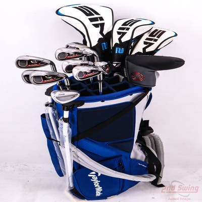 Complete Set of Men's TaylorMade Ping Odyssey Golf Clubs + TaylorMade Stand Bag